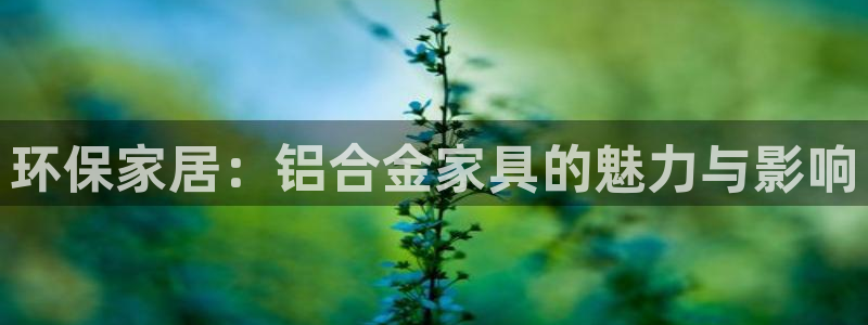 杏耀平台几年了：环保家居：铝合金家具的魅力与影响